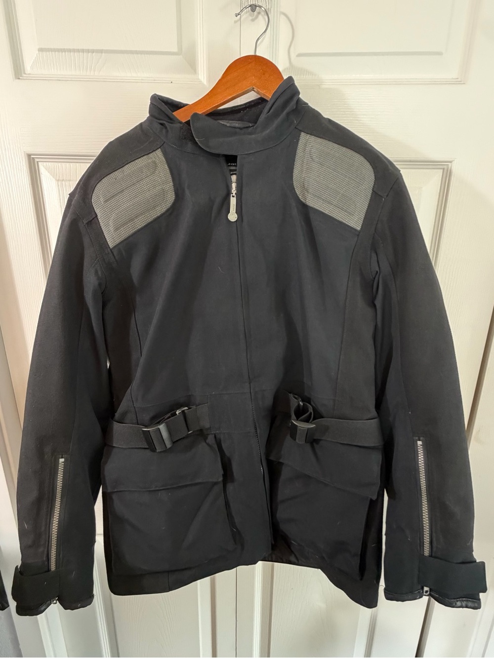 BMW Motorrad Tourguard Gore Tex Motorcycle Jacket Black Mens Size 50